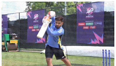 T20 World Cup 2024: Rishabh Pant Hit First Nets Session in Indian Jersey After 16 Months