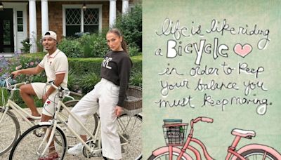 Hamptons happy hour: JLo adds biking with male pal to 4th of July weekend plans amid Bennifer divorce rumours