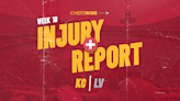 Wednesday injury report for Chiefs vs. Raiders, Week 18