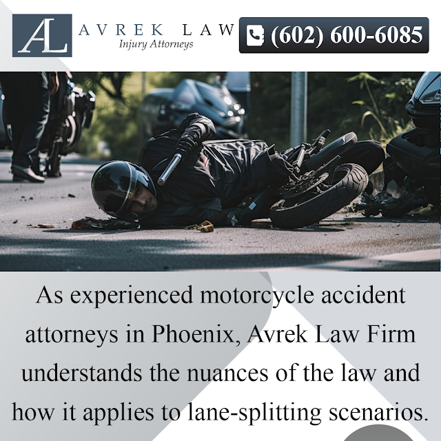 Lane-Splitting and Motorcycle Accident Cases in Phoenix, AZ