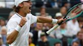 De Minaur into Wimbledon quarter-finals after beating Fils