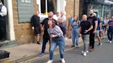 Legendary World Black Pudding Throwing Championships takes place in Greater Manchester