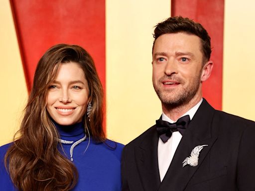 Jessica Biel attends husband Justin Timberlake’s concert after singer’s DWI arrest