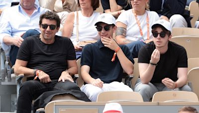 Roland-Garros 2024 : Patrick Bruel et ses fils, Juan Arbeleaz et sa nouvelle compagne ... Les stars dans les gradins pour le 10ème jour de compétition