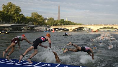 Yes, They’re Actually Doing Olympic Swimming in the River Seine. Gulp.