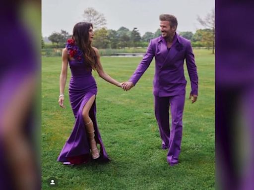 David y Victoria Beckham celebran 25 años juntos repitiendo el vestuario de su boda | Vídeo