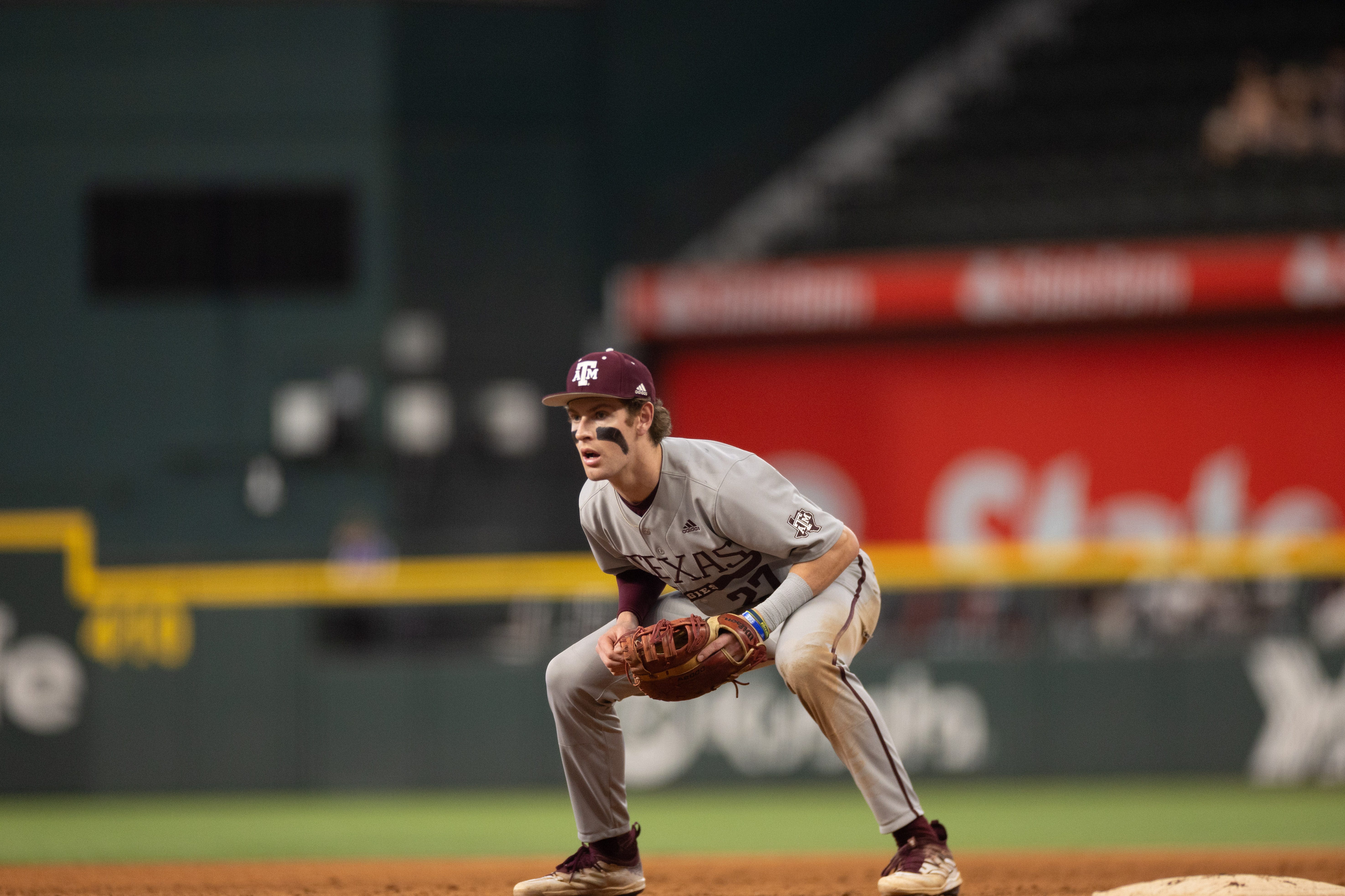 'Land a lot of jabs,' Texas A&M senior 1B Ted Burton reflects on win vs. Grambling State