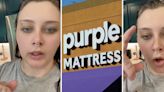 ‘That’s fiberglass’: Woman slams Purple Mattresses for claiming mattresses don’t contain fiberglass. She thinks they’re lying