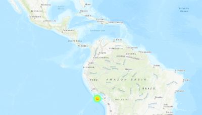秘魯規模7.2地震 當局未發布災損報告
