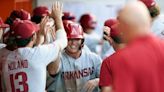 See Arkansas baseball celebrate final out to win NCAA regional, beat Oklahoma State