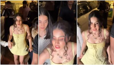 Did Urfi Javed Step Out Drunk Third Time In A Month? - Watch