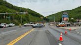 Work continues on gas leak that closed both lanes of Route 61 on Frackville Grade