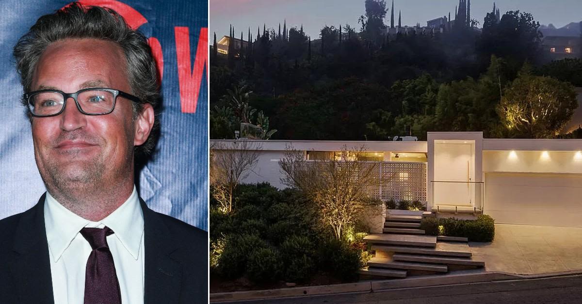 Matthew Perry's Hollywood Mansion Hits Market Nearly 7 Months After 'Friends' Star's Death