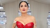 Salma Hayek Suffers NSFW Wardrobe Malfunction on Instagram Live