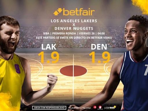 Los Angeles Lakers vs. Denver Nuggets: horario, TV, estadísticas, cuadro y pronósticos