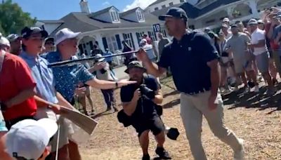 A fan stole a souvenir from a kid. Bryson DeChambeau wouldn't have it