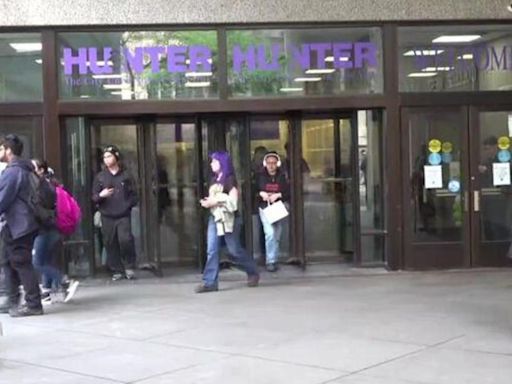 Hunter College protests prompt school to go fully remote. Here's what students had to say.