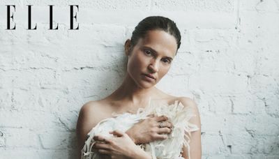 Alicia Vikander says giving birth ‘a second time was definitely harder’