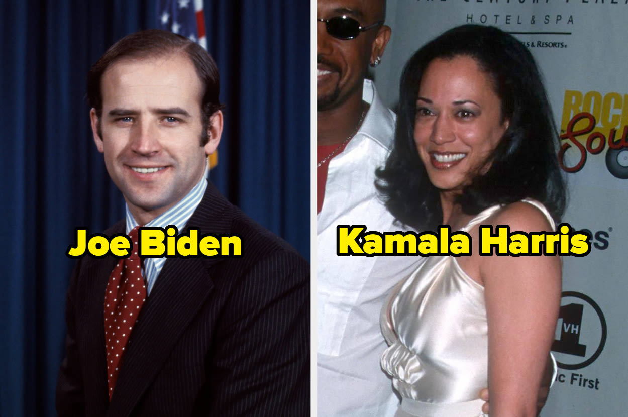 From Kamala Harris Back In '01 To Joe Biden As A Youngish Man, Here's What 11 Politicians Looked Like Back In The Day