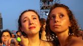 Emotional photos show Oct 7 survivors meeting up at Tel Aviv festival