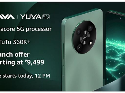 Lava Yuva 5G Goes on Sale in India Today via Amazon: Check Pricing, Specifications