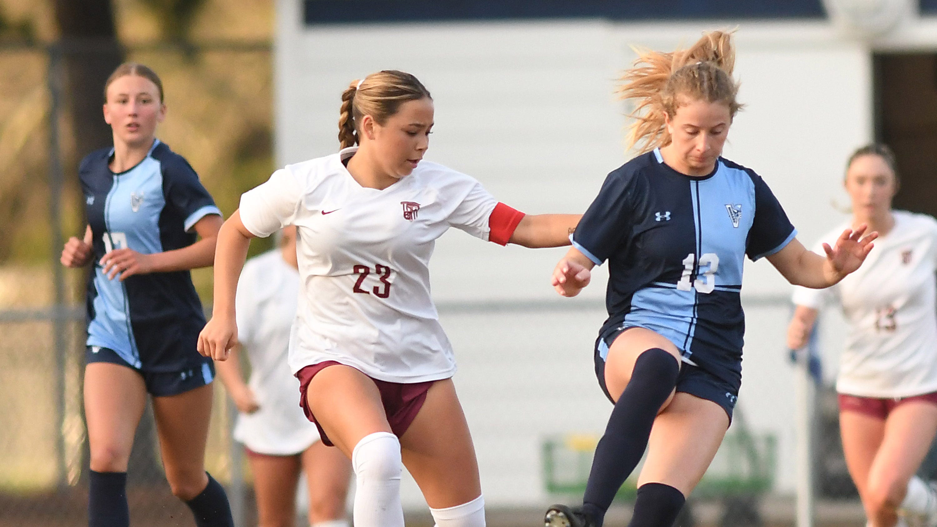 NCHSAA 4A girls soccer East regional final: Live updates, scores from Ashley-Hoggard