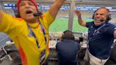 Video: el eufórico festejo del Pibe Valderrama y Chicho Serna tras el triunfo de Colombia