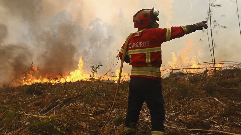 Thousands of firefighters battle ongoing blazes in Portugal