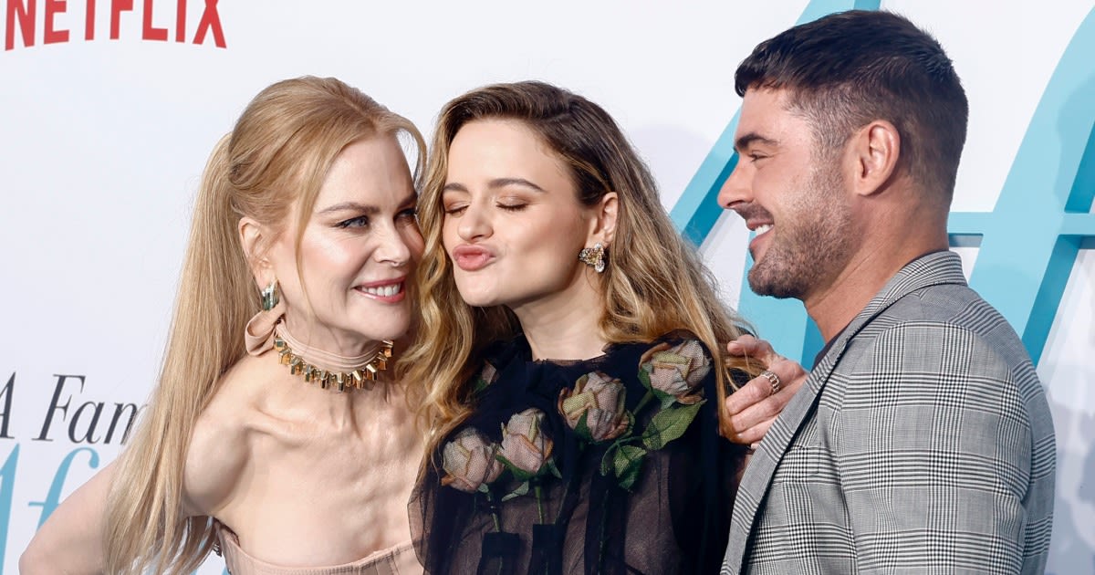 ‘A Family Affair’ stars Zac Efron, Nicole Kidman and Joey King can’t stop laughing in behind-the-scenes video