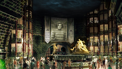 ...Resort Unveils First Look at Harry Potter ‘Ministry of Magic’ Attraction, Spanning Paris and London Locales, Slated to Debut in 2025
