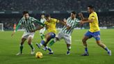 Las Palmas - Betis: horario y dónde ver el partido de liga por TV