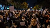 Photos show the true scale of the anti-COVID protests sweeping China