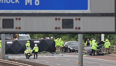 M8 horror crash: cop out of hospital but other officer remains 'critical'