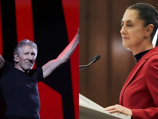 Roger Waters felicita a Claudia Sheinbaum y la recuerda en protesta contra Salinas de Gortari