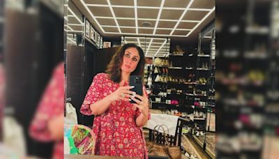 Kareena Kapoor Shares A Glimpse Of Her Walk-In Closet: "It's Couture Darling, You Won't Understand"