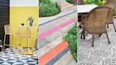 Painted patio ideas – 11 colorful and creative ways to update your outdoor living space