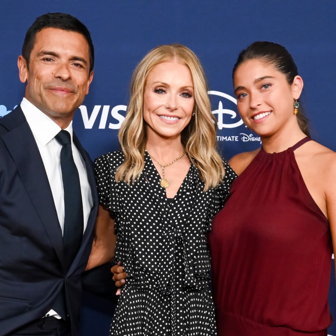 Kelly Ripa's Daughter Lola Consuelos Wears Her Mom's Dress From 30 Years Ago - E! Online