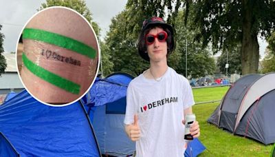 ’I love Derehan’ - Man’s tattoo in homage to Norfolk town goes wrong