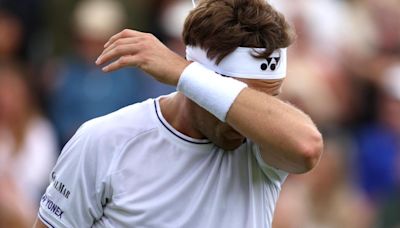 Llega el batacazo más esperado de Ruud en Wimbledon