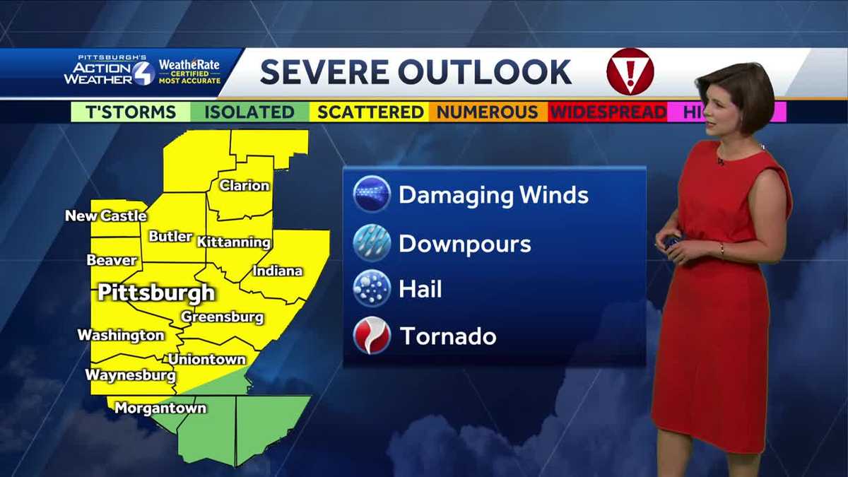 Toasty to stormy over the next 24 hours