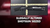 Illegally altered shotgun seized after drive-by shooting suspects arrested