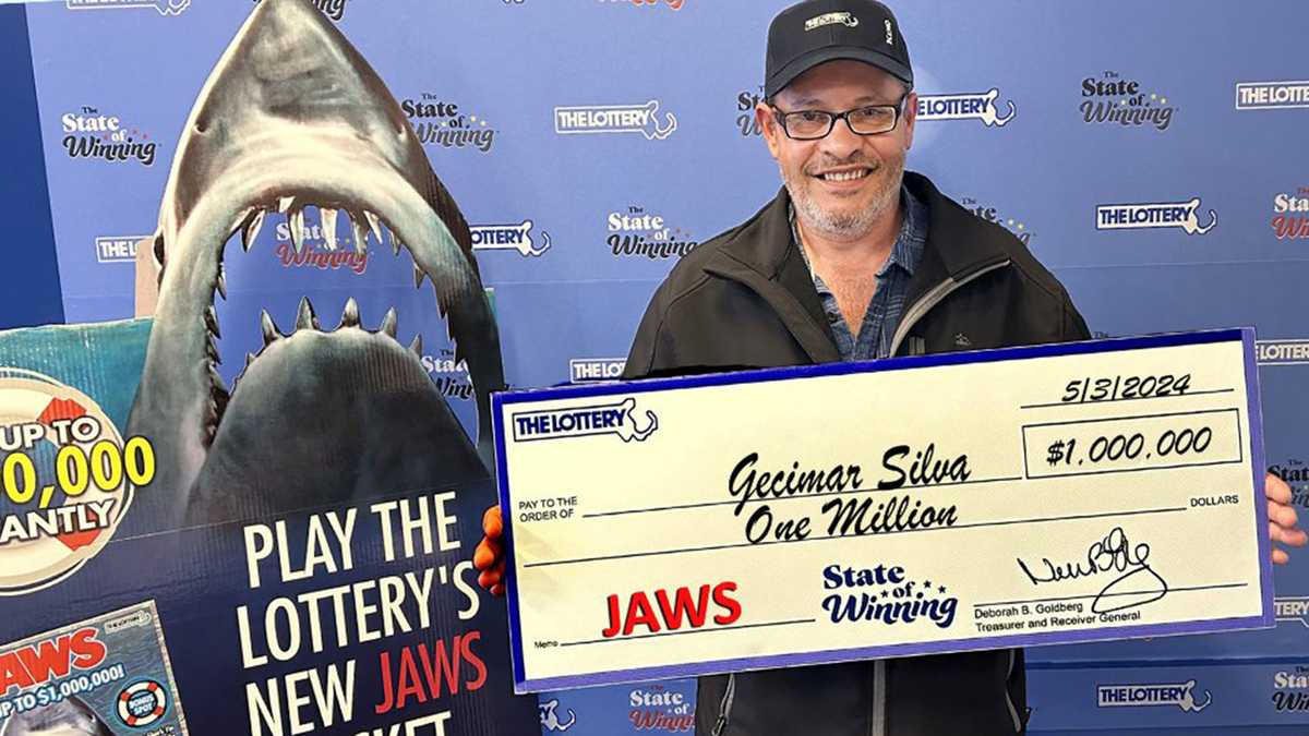 Martha's Vineyard resident wins $1M on Jaws-themed instant lottery ticket