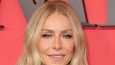 Kelly Ripa Shows Off Incredibly Toned Arms in 'Fire' Red Dress