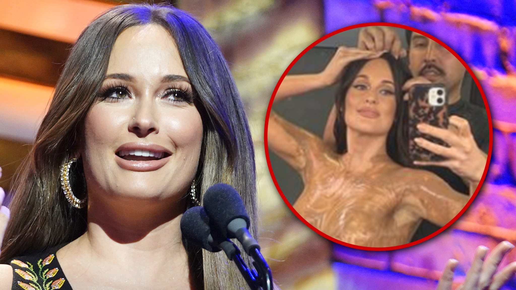 Kacey Musgraves Posts Fully-Nude Photo Online, Covered by Muddy Material