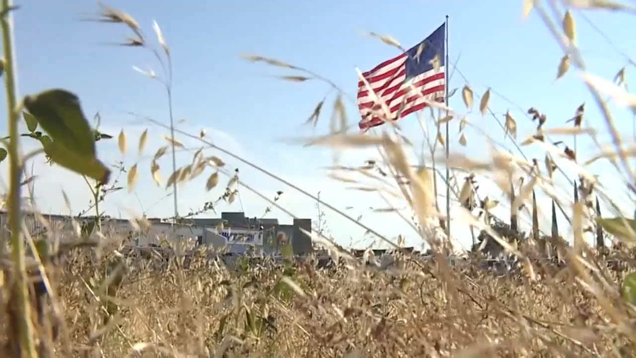 Camping World's massive US flag praised by former boxer on California board that greenlit display