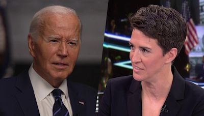 'Combative': See Rachel Maddow and colleagues react to Joe Biden's interview with NBC's Lester Holt