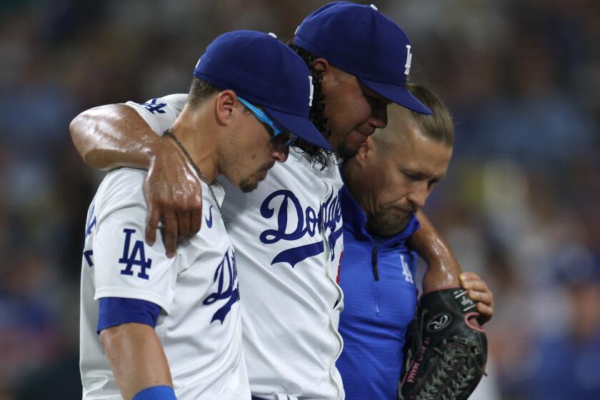 Brusdar Graterol's season likely over after suffering injury during Dodgers' loss