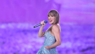 Fans Say Taylor Swift Is ‘So Iconic’ as She Catches Raindrops on Her Tongue During Eras Tour Show