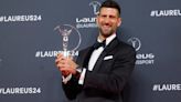 Novak Djokovic le ganó el Premio Laureus a Messi: cuántas veces se quedó con el galardón