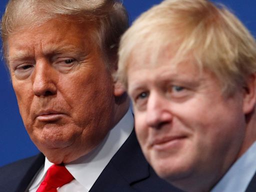 Boris Johnson meets Donald Trump to talk Ukraine